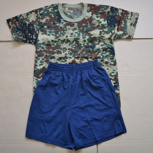 全新01体能服套装迷彩运动服
