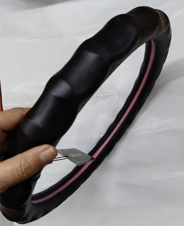 汽车把套小羊皮方向盘套四季方向盘套羔羊皮软皮双面无线吸汗D型