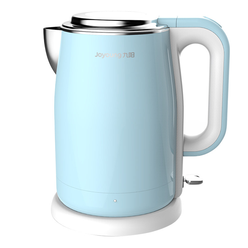 九阳官网正品京东店电水壶电热水壶烧水电壶电动煲水壹不锈钢家用