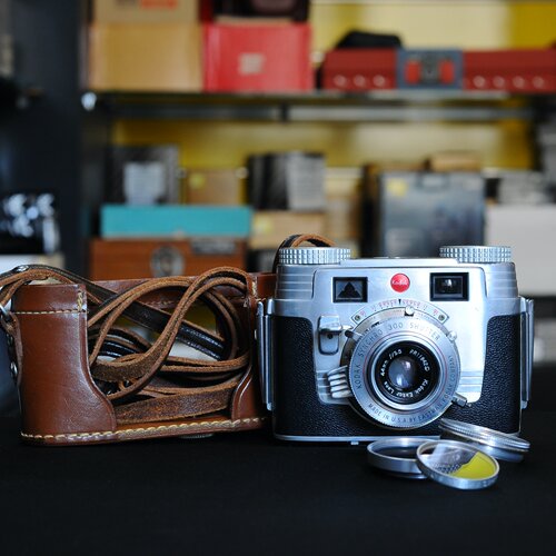 柯达印章米老鼠Kodak signet 35胶卷照相机镀膜版Ektar 44/3.5