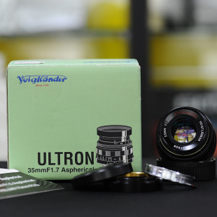福伦达35mm F1.7定焦镜头黑漆L39口微微漏铜一物一图9930237#