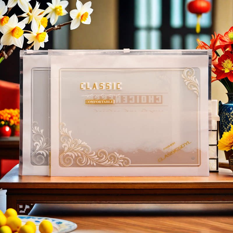 PE美体内衣包装袋打底裤保暖内衣横款拉链袋文胸抹胸衬衣衬裤袋子