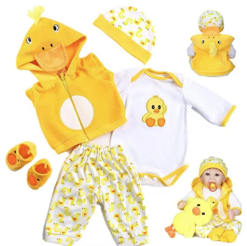 48厘米55厘米重生婴儿娃娃衣服