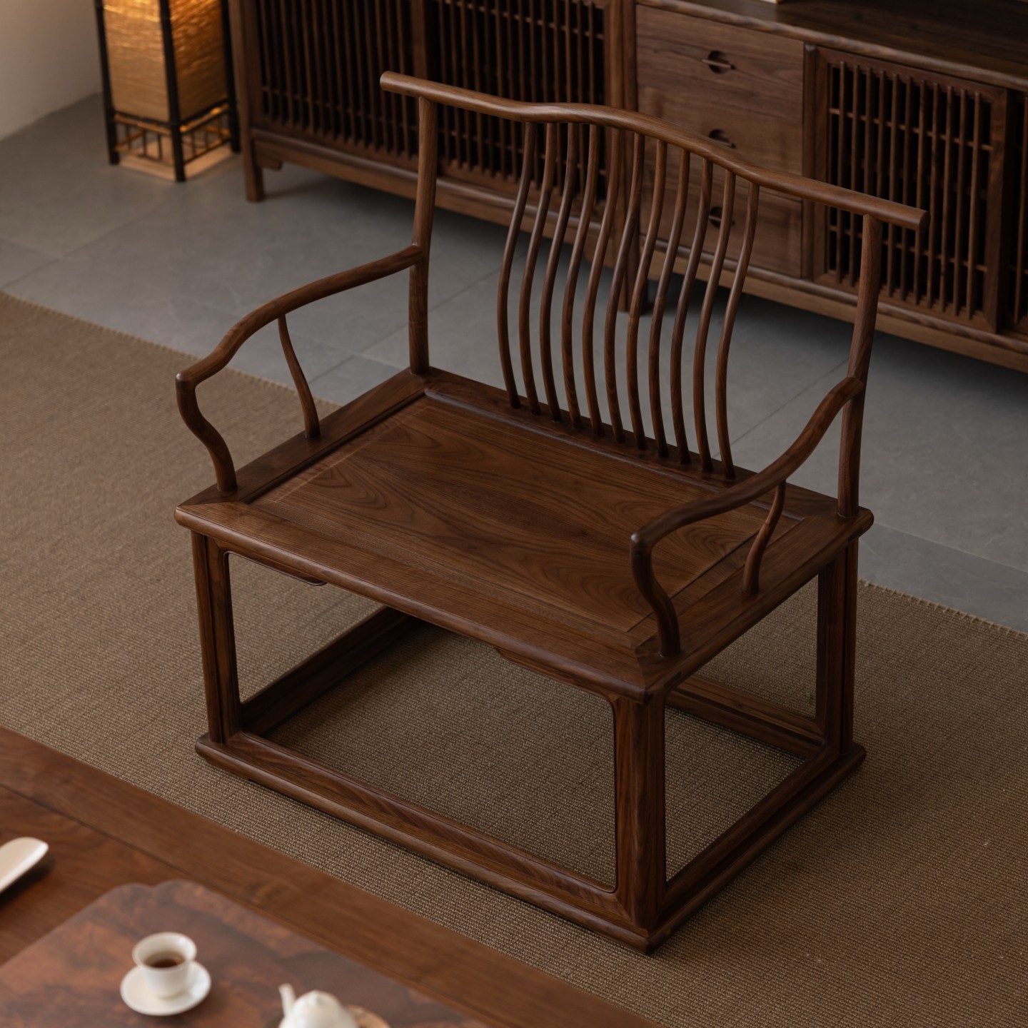 明德茶桌配套主人椅新中式茶室家具,住宅家具,圈椅,淘宝优惠券,粉丝福利购,淘宝优惠卷