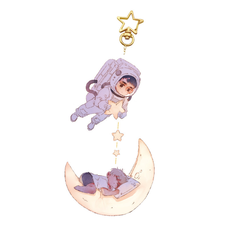 从谎言开始亚克力钥匙扣挂件陈青野唐堂林航秋天梁阿渣咚漫周边