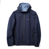 撤柜男士 春秋新品 百搭花纹休闲防风百搭外套 连帽双面夹克 H余单