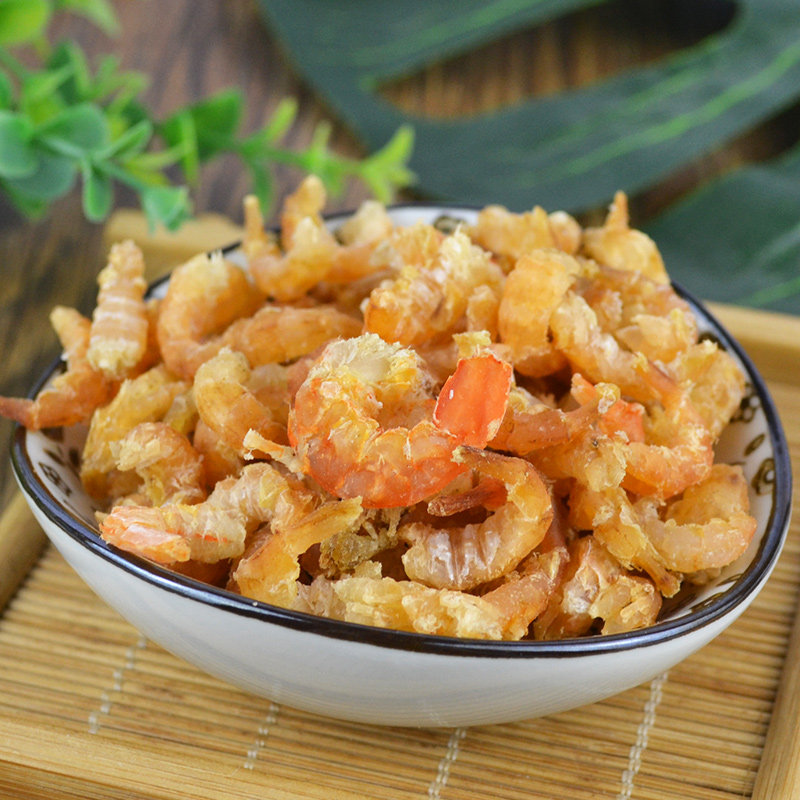 海米 山东干货不咸 即食 海米新鲜虾仁干虾米250g