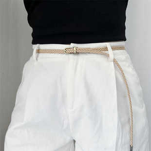 小皮带装 腰带女细款 时尚 潮流小众配饰收腰百搭夏季 连衣裙 饰牛仔裤