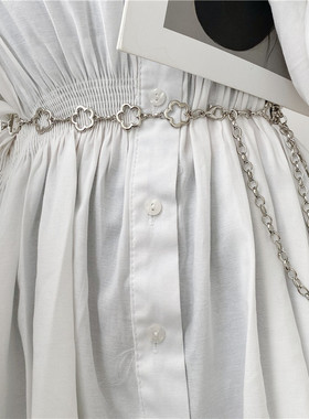 韩版JK腰链女士时尚百搭腰带装饰连衣裙个性原宿风链条裙带嘻哈潮