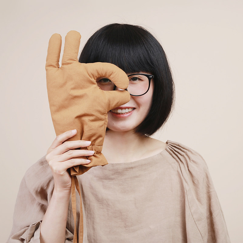 织布云麻麻原创设计小手便携式包包斜跨手提包手机零钱小女包Y154