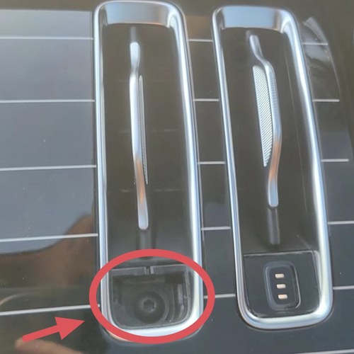 适用于奔驰S级223空调出风口螺丝盖S400 S450 S580前后排喷嘴按键