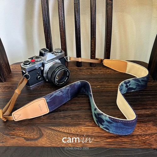 cam-in文艺牛仔单反微单相机背带