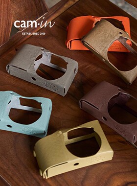 cam-in手工真皮理光GR1/GR2/GR3/GR3x/GR3HDF相机皮套牛皮保护套