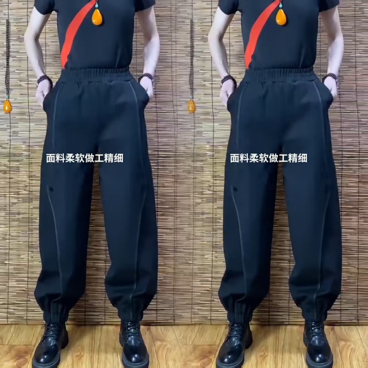 春季新款韩版灯笼裤高腰显瘦宽松休闲裤