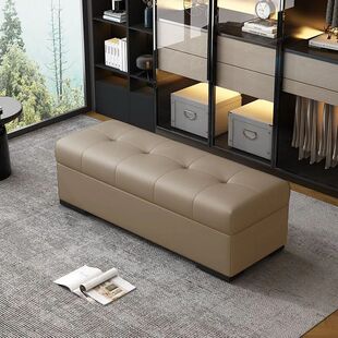 2026新款收纳凳储物可坐沙发凳家用床尾凳长条凳入户门口换鞋凳子