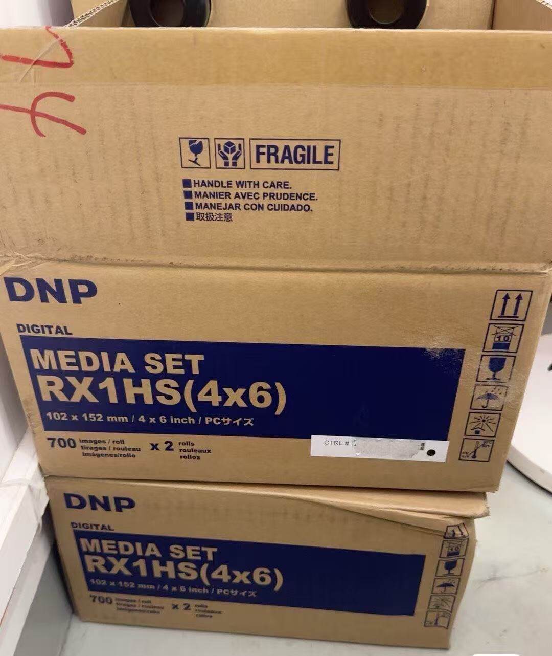 原装DNP RX1HS打印机相纸耗材4x6寸规格一卷700张