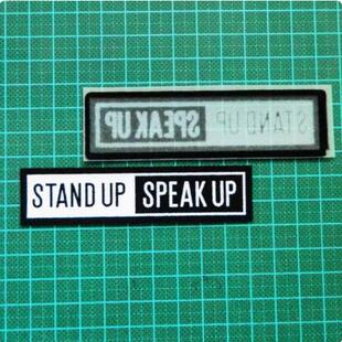 曼联反种族歧视胸章植绒章