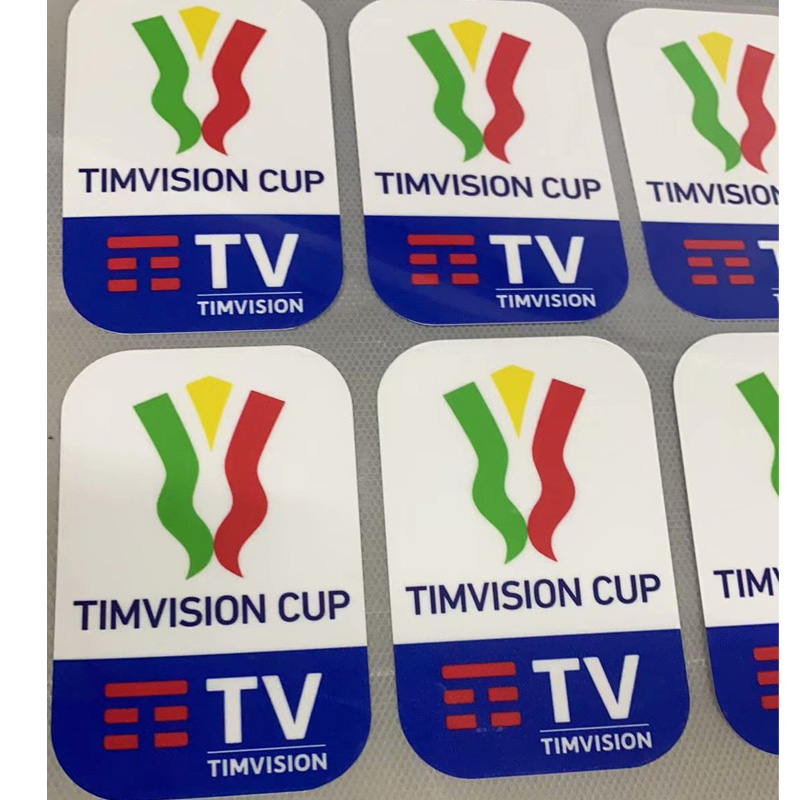 2021意大利杯臂章Coppa Italia TIMVISION CUP尤文亚特兰大烫画