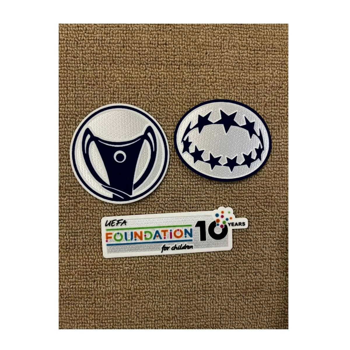 2025女足欧冠臂章阿森纳巴萨女足欧冠决赛专用热转印徽章