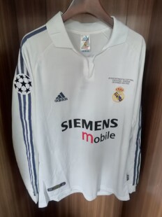 2002皇马世俱杯决赛球衣5号齐达内罗纳尔多菲戈足球服