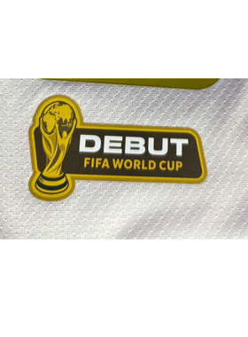 2026世界杯首秀臂章DEBUT patch胶印热转印足球烫画