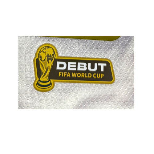 2026世界杯首秀臂章DEBUT patch胶印热转印足球烫画