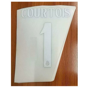 2425皇马守门员印号1号库尔图瓦热转印印字印号