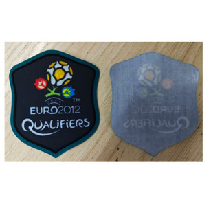 2012欧洲杯预选赛手臂章热转印植绒臂章