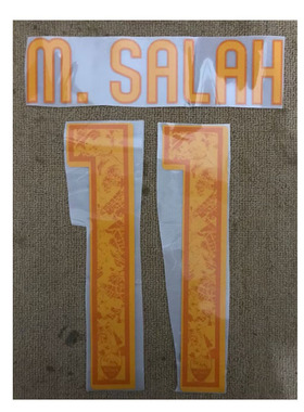 2015-2016罗马11号萨拉赫印号#11 M.SALAH Nameset热转印印字印号