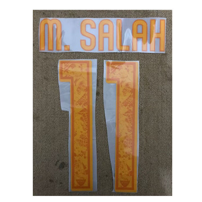 2015-2016罗马11号萨拉赫印号#11 M.SALAH Nameset热转印印字印号