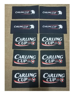 英超Carling Cup臂章2010 2011 2012足总杯热转印布艺材质臂章