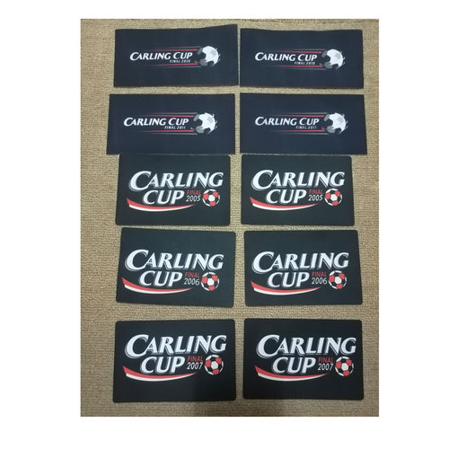 英超Carling Cup臂章2010 2011 2012足总杯热转印布艺材质臂章
