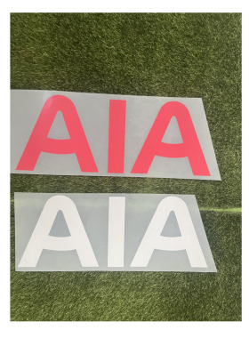热刺球衣赞助AIA热转印印字印号