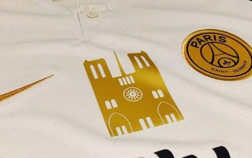 法甲巴黎圣母院臂章Notre Dame Patch臂章热转印臂章