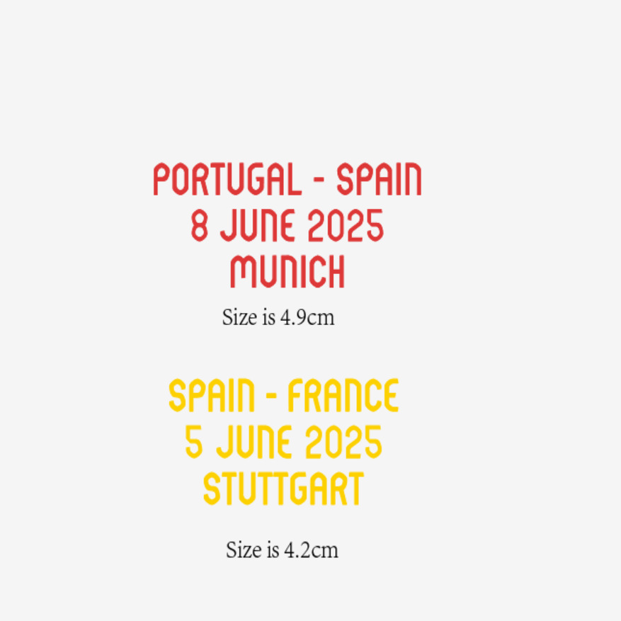 2025欧国联决赛西班牙对赛西班牙对阵葡萄牙对阵法国小字热转印