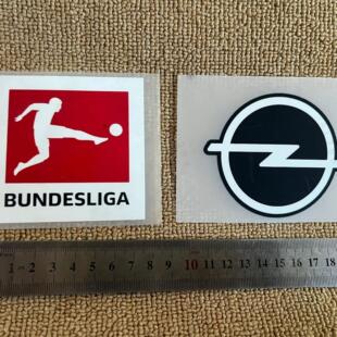 德甲专用臂章BUNDESLIGA PATCH热转印印字印号