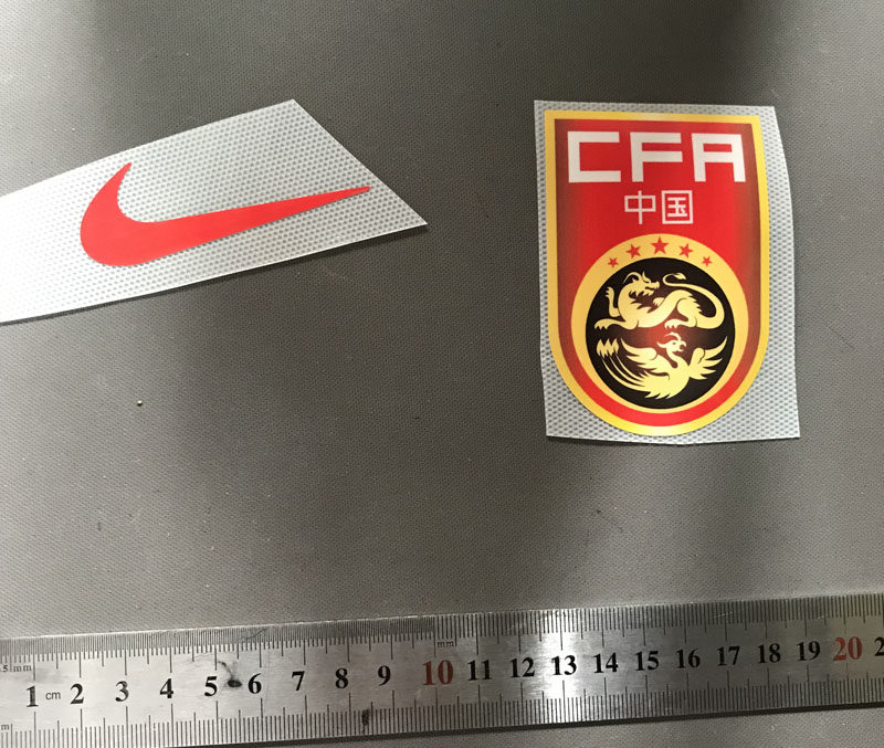 2019国足队徽和钩子小标热转印臂章
