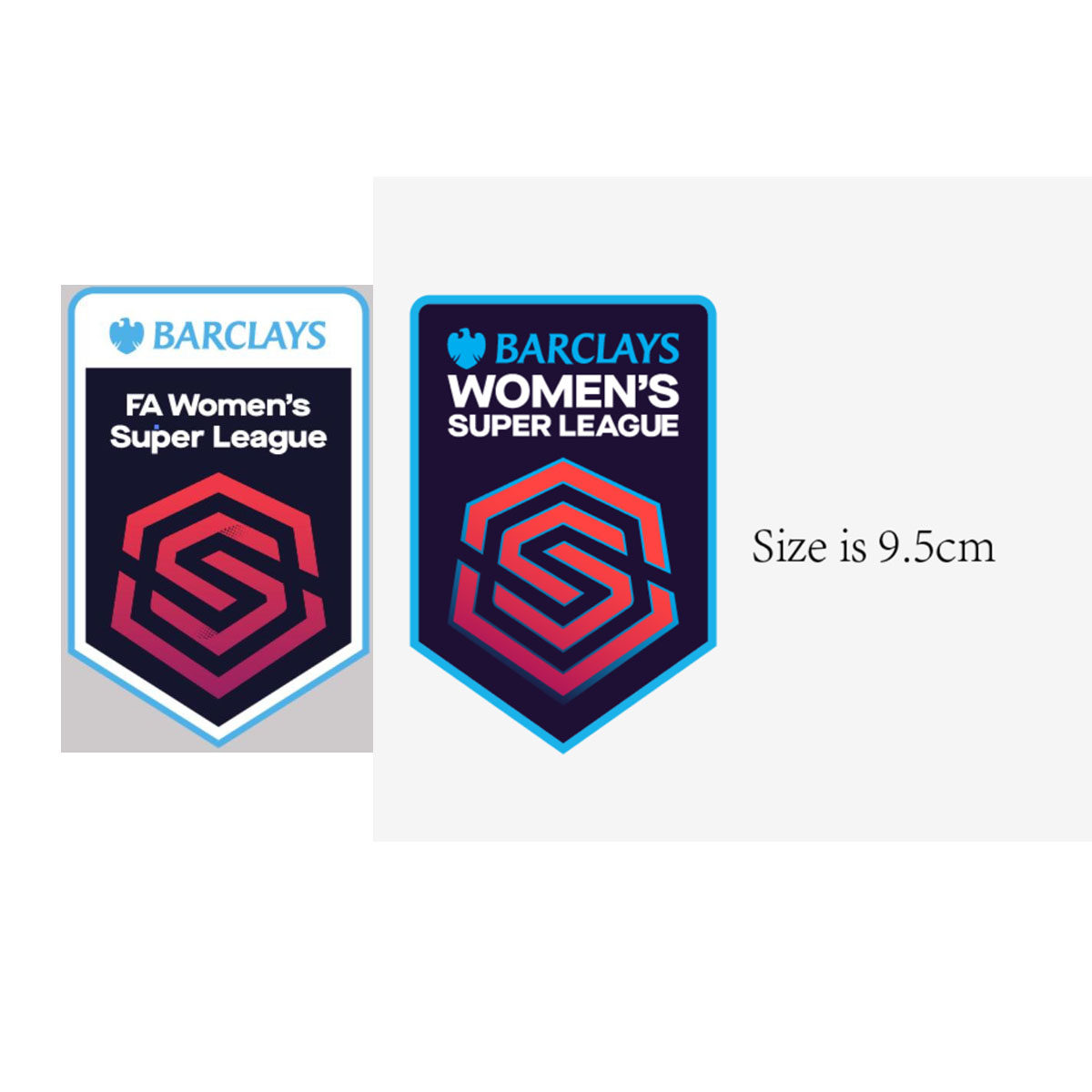 英格兰女足臂章Women Super League Patch热转印
