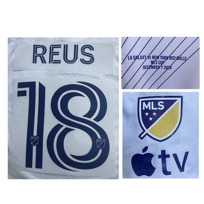 2024美职联决赛对赛洛杉矶银河18号罗伊斯印字MLS CUP FINAL