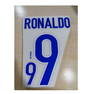 1998巴西印字二客9号罗纳尔多#9 RONALDO Nameset热转印印号
