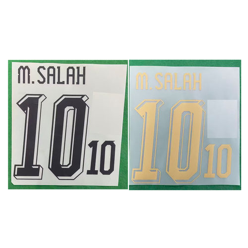 25-26埃及印字10号萨拉赫#10 M.SALAH Nameset主客场热转印印号