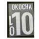 Nameset热转印烫画 OKOCHA 1998尼日利亚印号10号奥科查印字