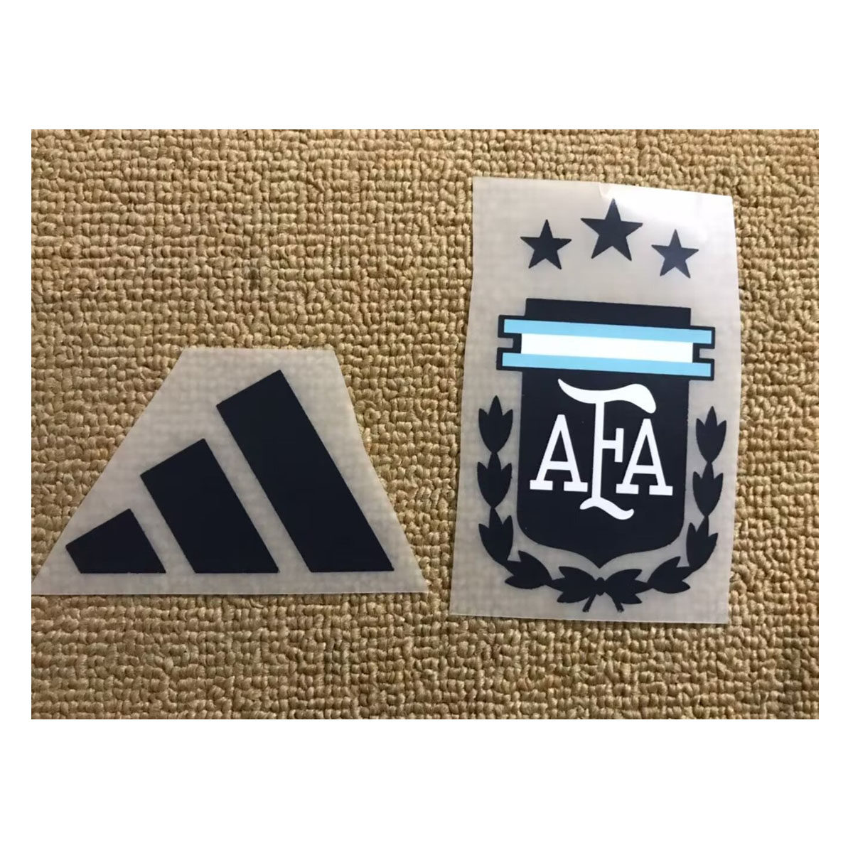 2026阿根廷队徽客场球衣专用10号梅西热转印烫画印字