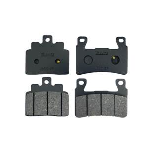 适用轻骑大韩晓星GV300S QM300前刹车皮摩托车后轮制动碟刹片蹄块