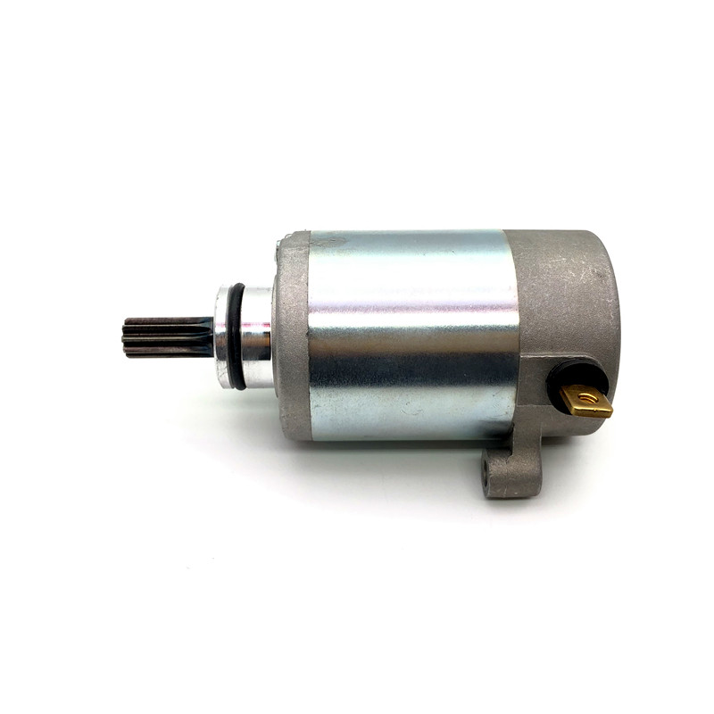 适合铃木摩托车 韵彩QS100T 启动马达 丽彩QS125T-2A 4B 起动电机