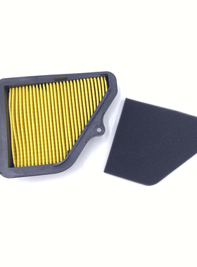 适用豪爵铃木悦帅GD110摩托车 空气滤清器 空滤芯 空气芯空滤格