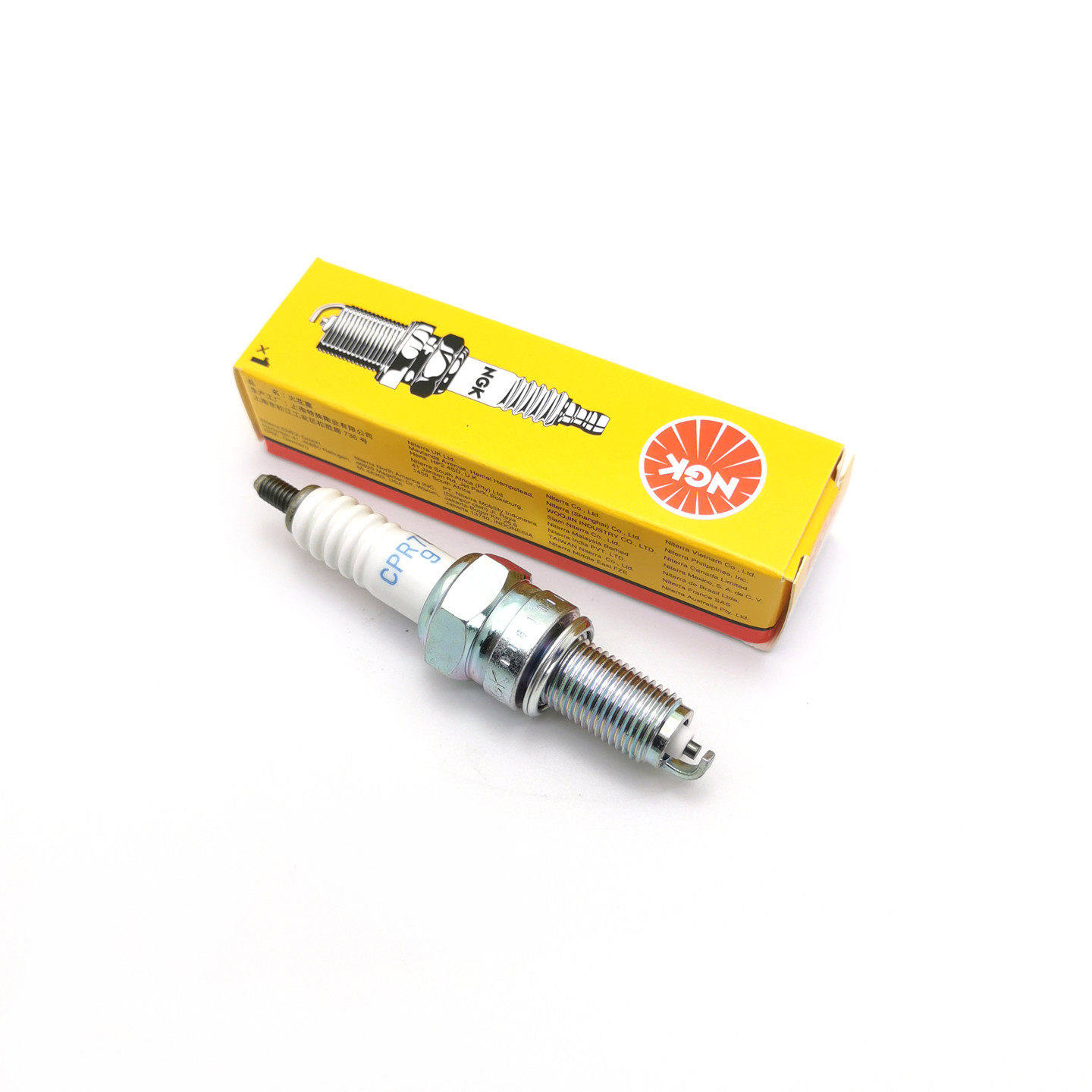 适用本田弯梁摩托车锋影WH125-6-13新锋影WY125-S凯影火花塞原装