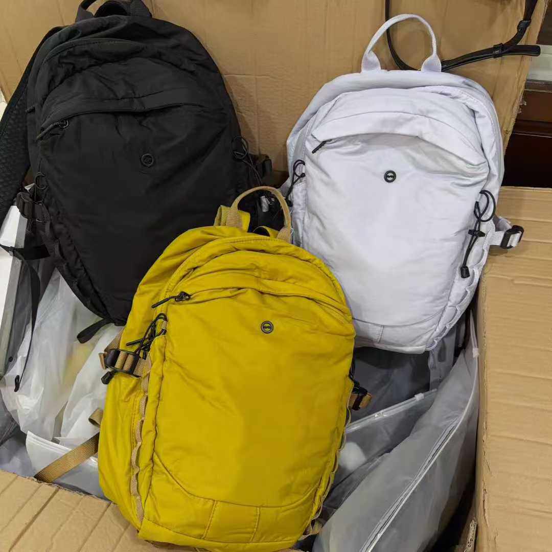 欧洲站2026款尼龙防水双肩包男女通用休闲百搭轻便登山背包31050