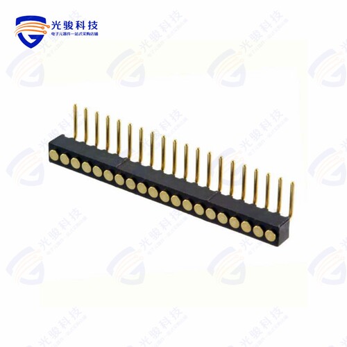 856-10-020-20-001000《CONN SPRING TARGET 20POS R/A PCB》