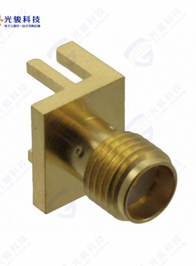 132255-12《CONN SMA RCPT STR 50OHM EDGE MNT》